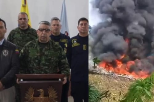 “No hay indicios de atentado”: el comandante general Hugo Alejandro López Barreto confirma 66 militares muertos tras accidente del Hércules C-130 en Putumayo