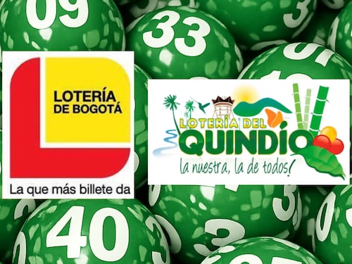 Loterías de Bogotá y Quindío: Números ganadores del jueves 12 de febrero del 2026
