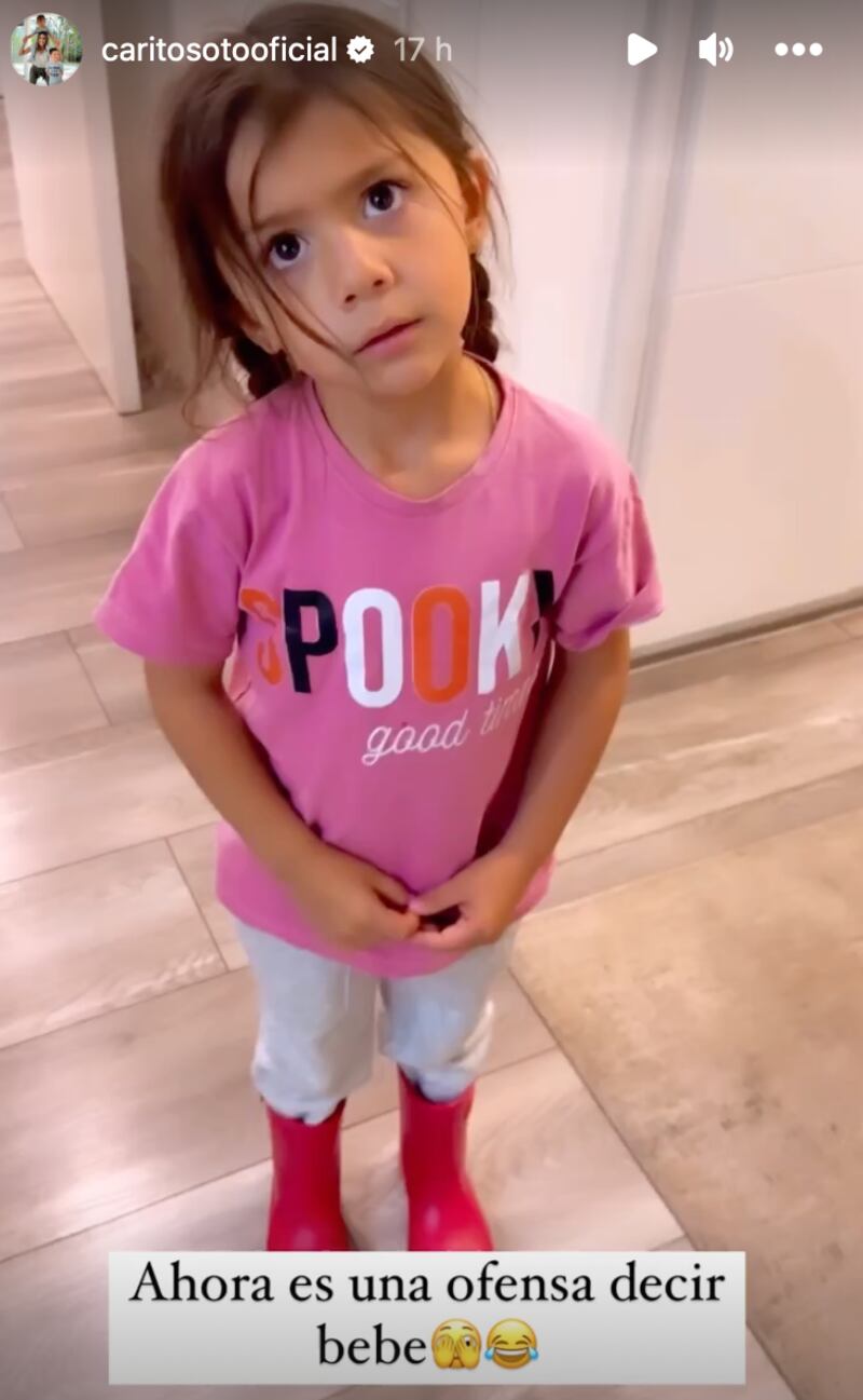 Carolina Soto pantallazo de Instagram