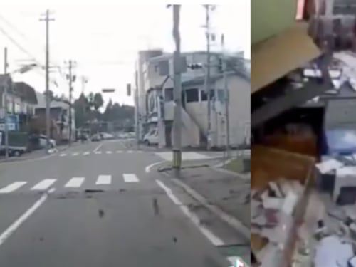 En video: Estas fueron algunas de las imágenes más impactantes del terremoto en Rusia