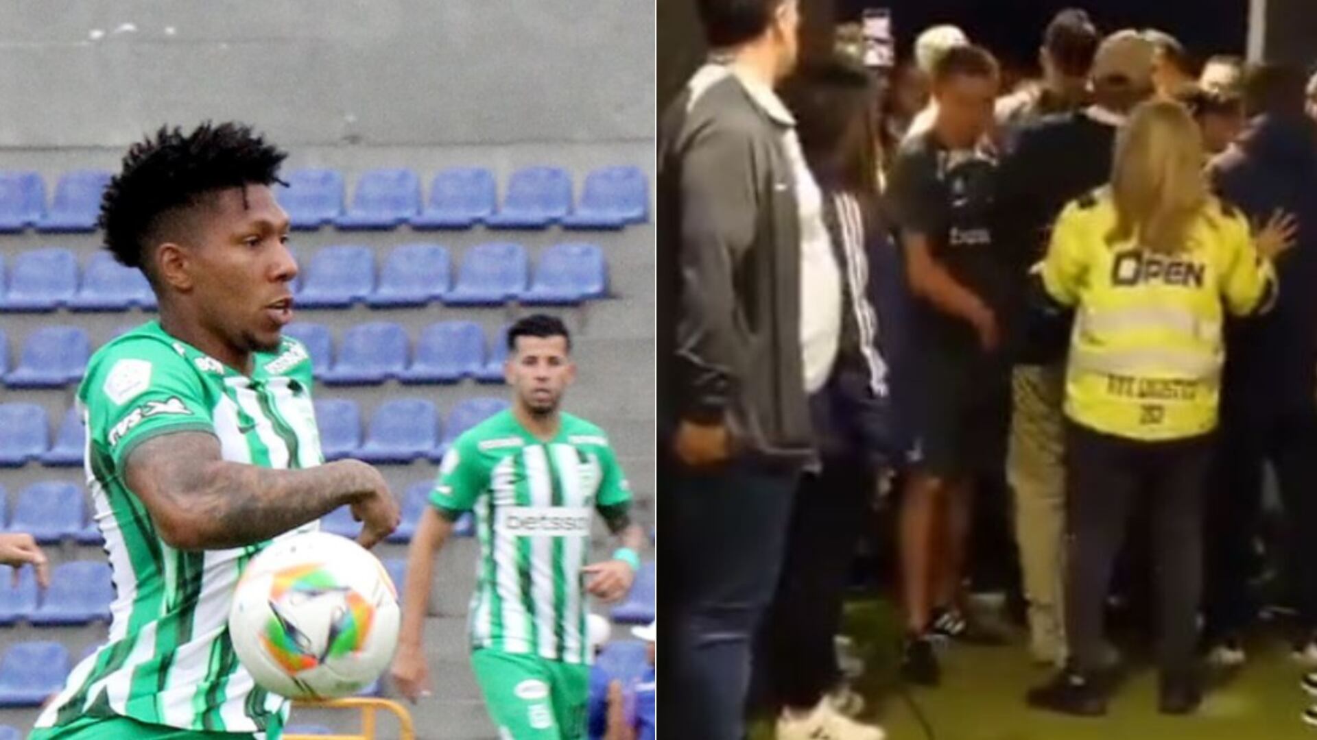 Nacional va a denunciar a Millonarios ante la Dimayor - Fotos: Redes sociales de Nacional y captura de pantalla