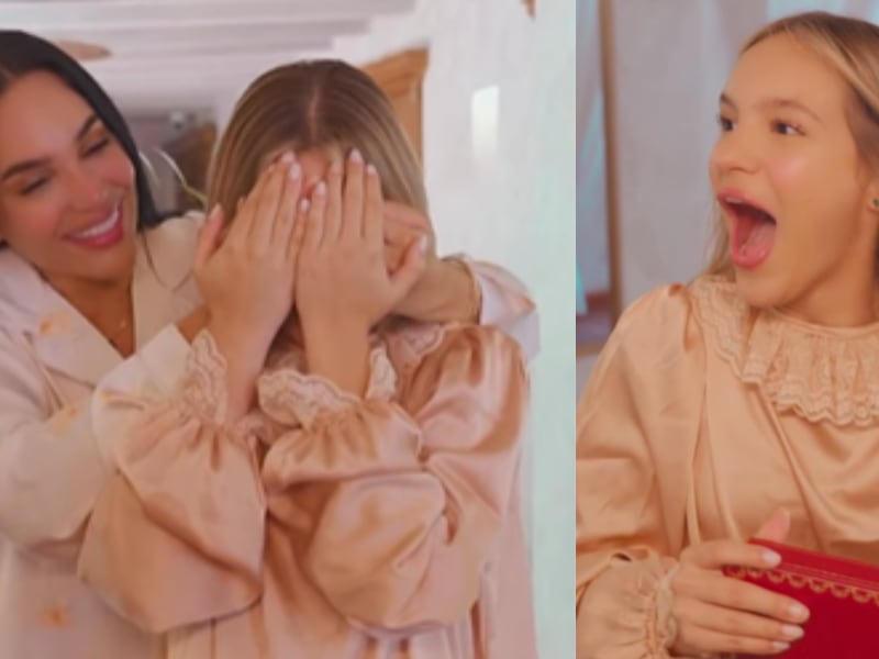 Andrea Valdiri se gastó más de $50 millones de pesos en lujoso regalo de quince años para su hija Isabella