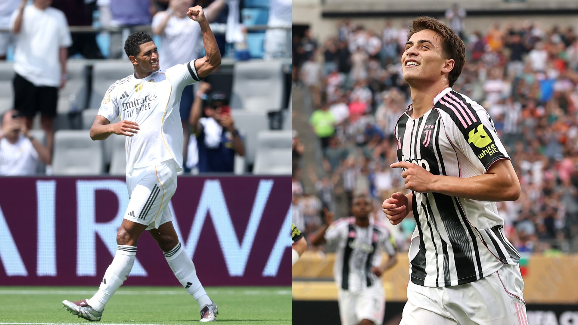 Jude Bellingham y Kenan Yildiz - Fotos: Getty