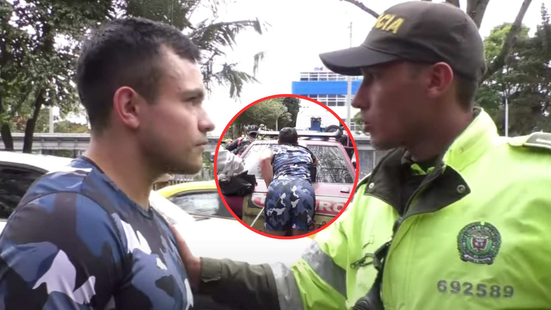 A comediante 'Culotauro' lo llenaron de comparendos y le volvieron a inmovilizar el carro