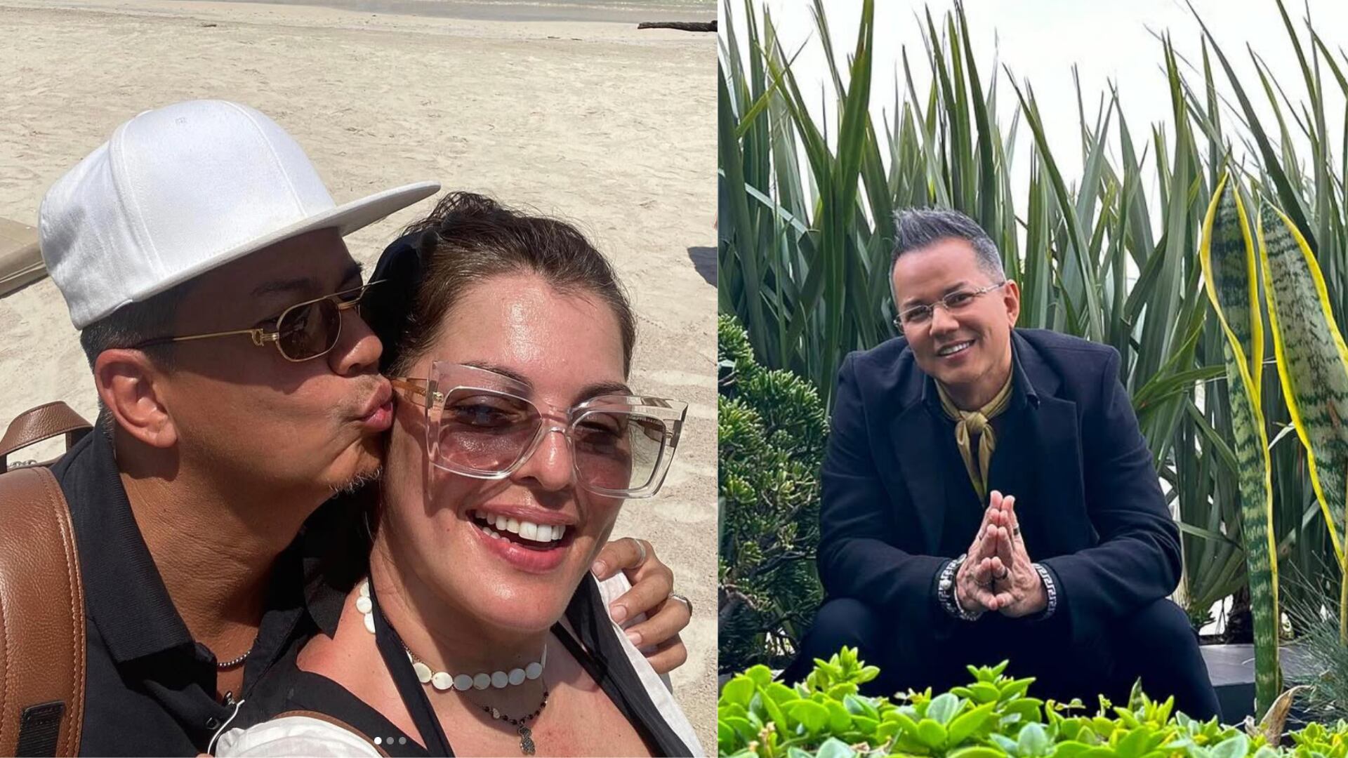 Charlie Zaa y esposa Janeth Hoyos