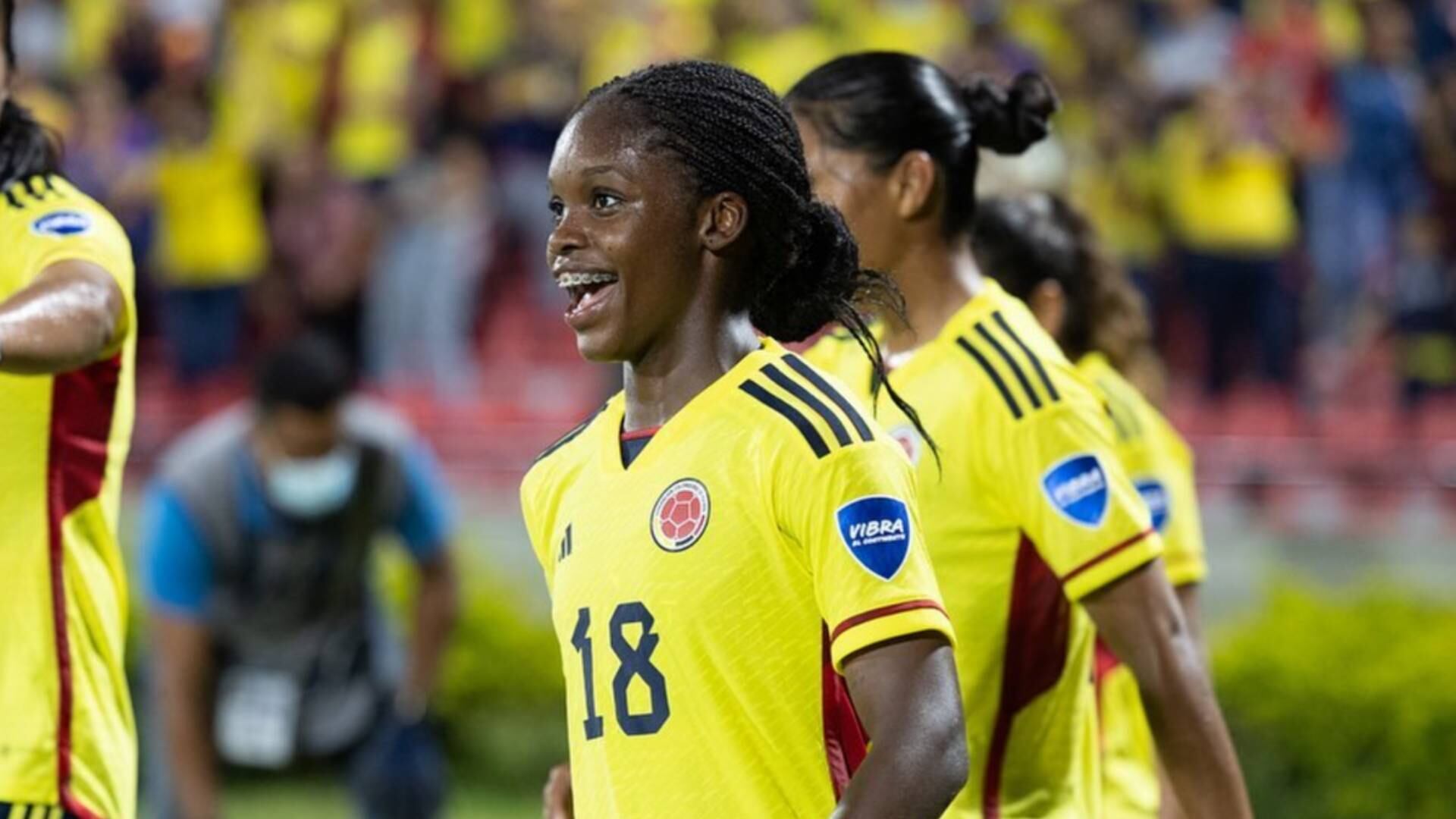 Linda Caicedo en la Copa América Femenina 2022