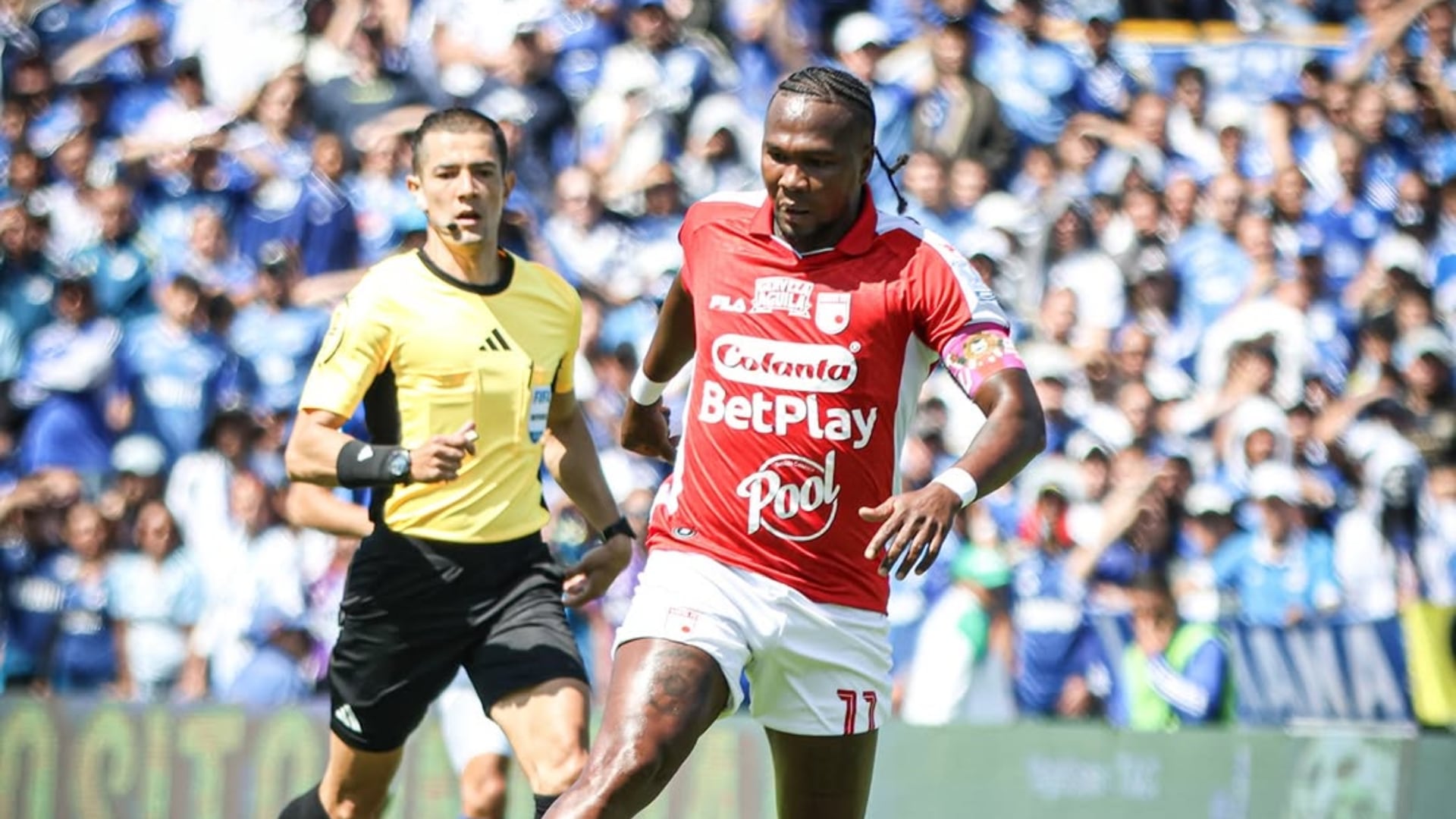 “Nosotros felicitamos al árbitro”, Santa Fe no quedó molesto por el arbitraje como Millonarios