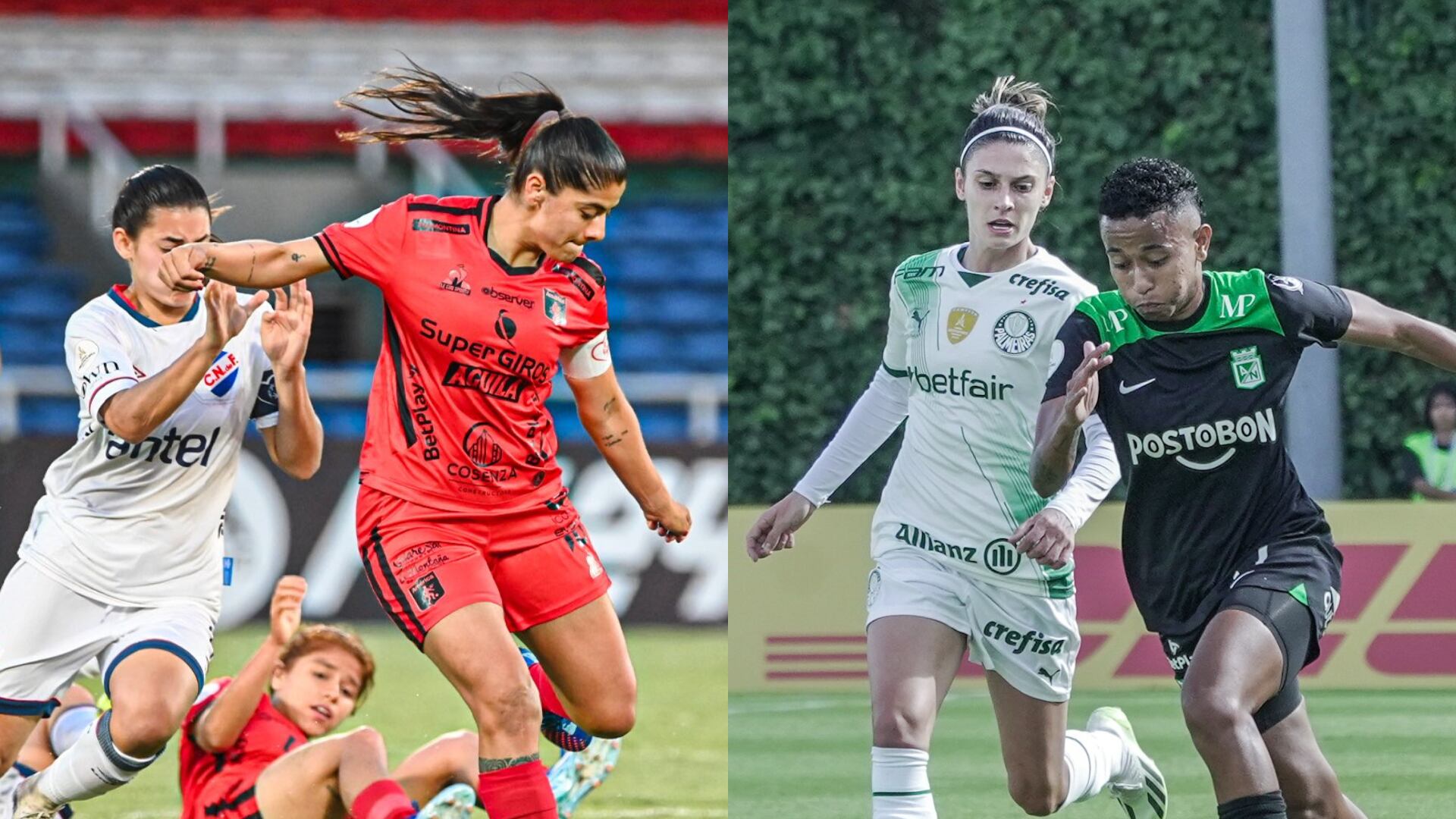 Atlético Nacional y América ya conoce sus rivales en los cuartos de final de la Copa Liberadores Femenina 2023