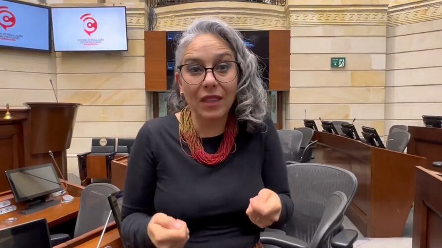 María José Pizarro, senadora del Pacto Histórico