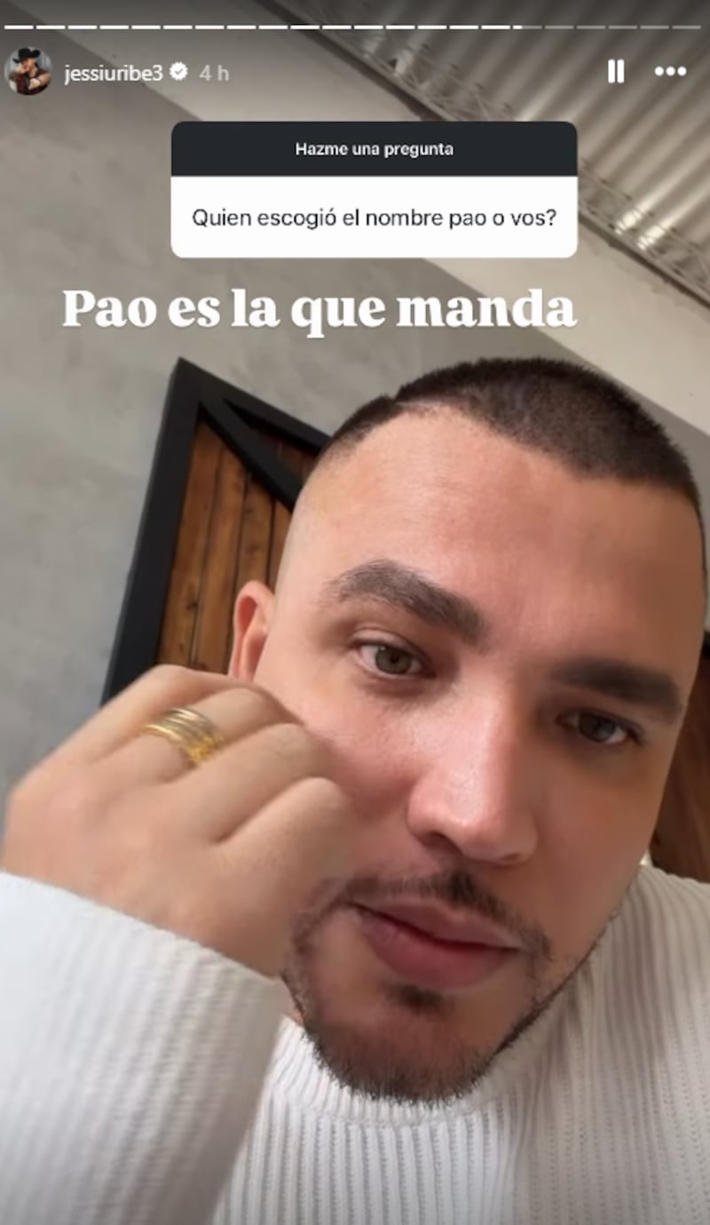 Jessi Uribe reveló 'detallito' detrás del nombre que le va a poner a su hija con Paola Jara