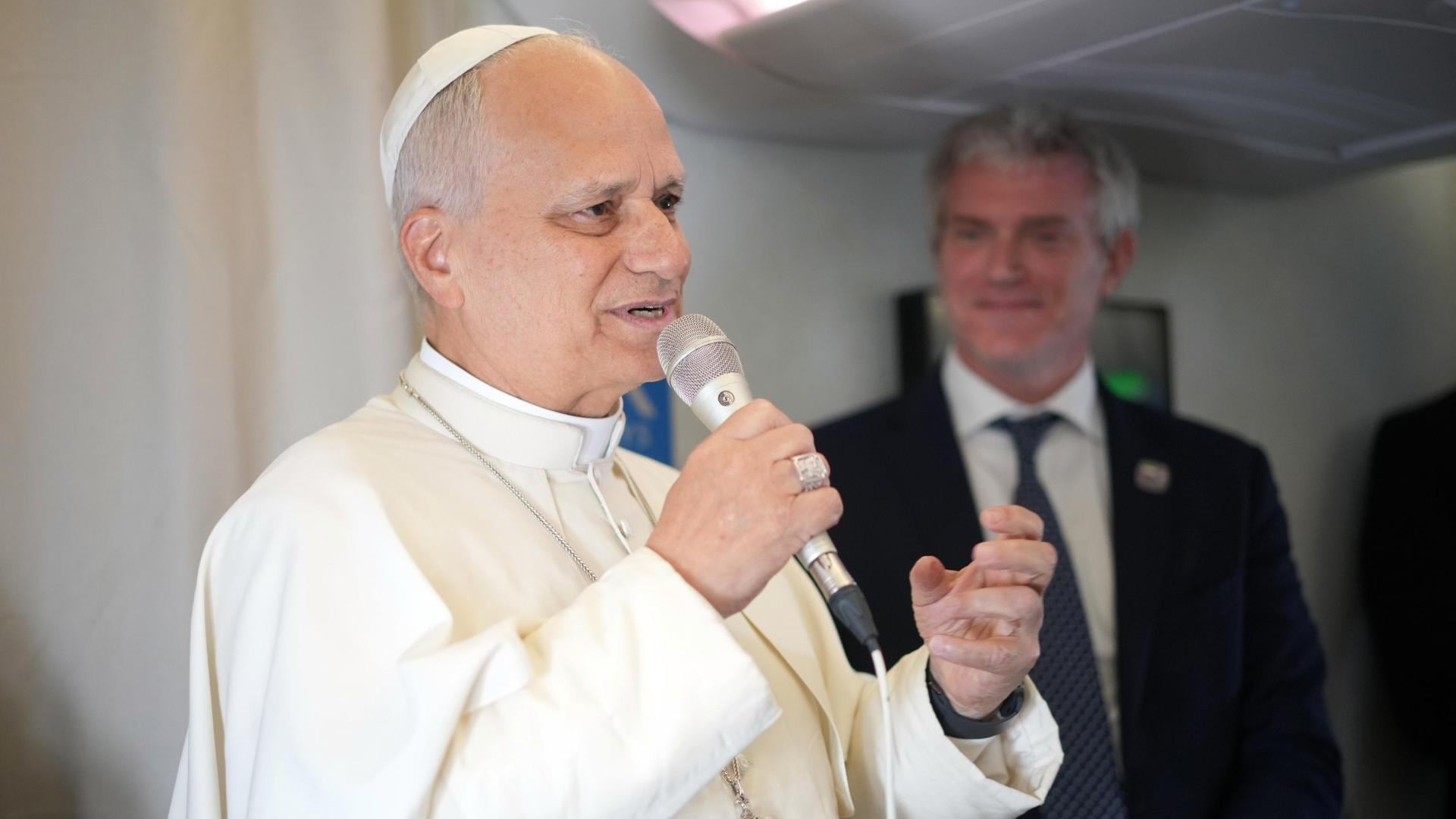 Papa León XIV. EFE/EPA/ANDREW MEDICHINI / POOL