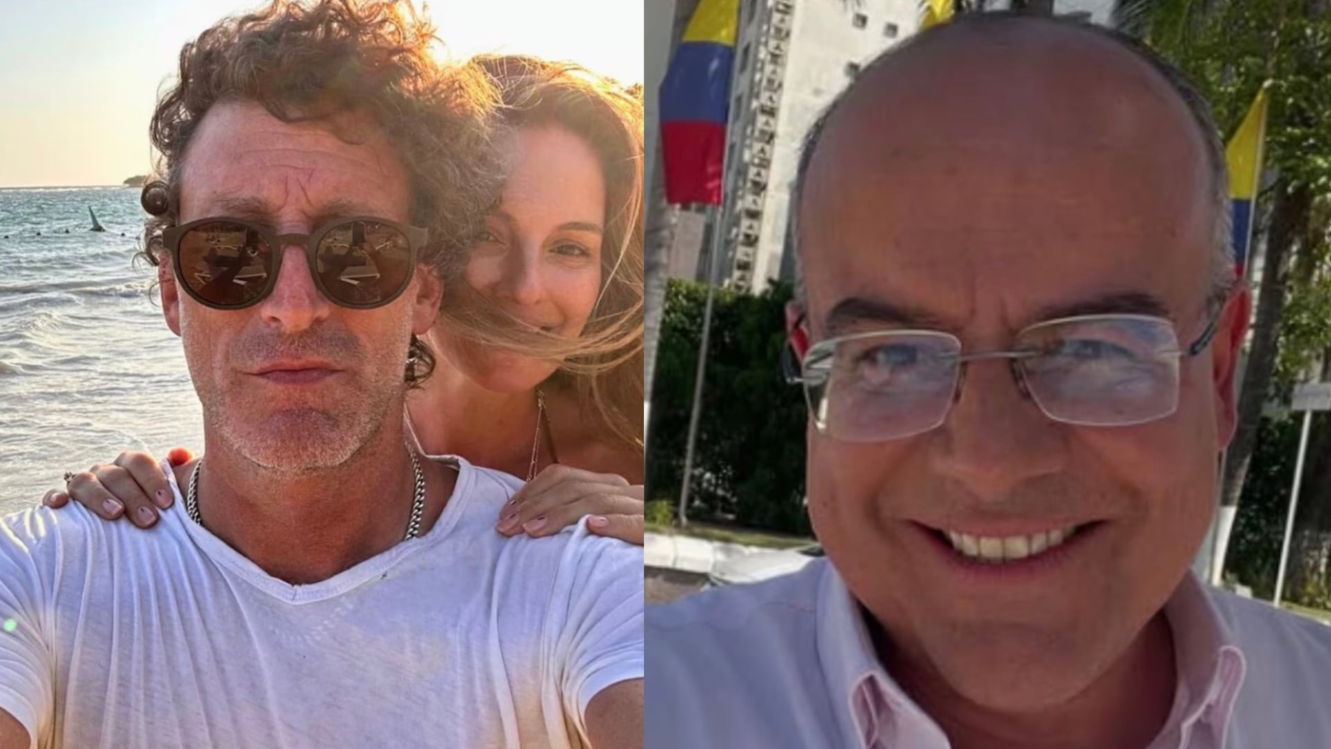 Simon Brand, Claudia Bahamón y Ricardo Orrego