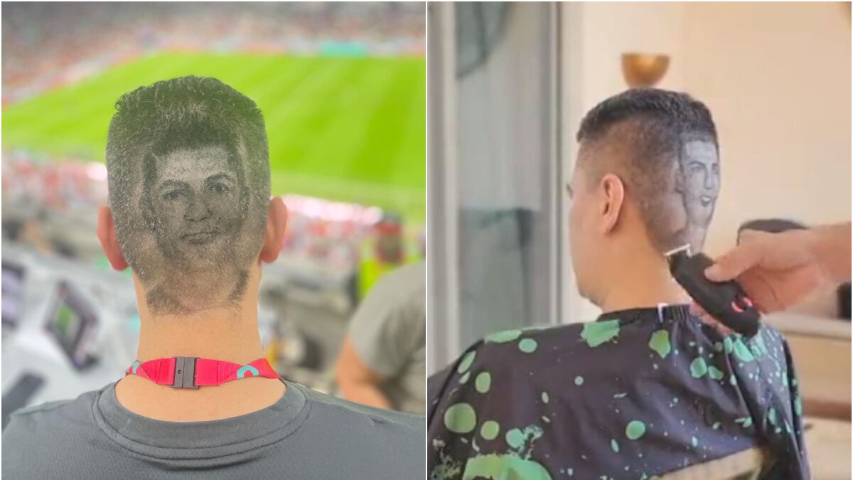 Eduardo Luis recibe burlas en Argentina por su peluqueado de Cristiano Ronaldo