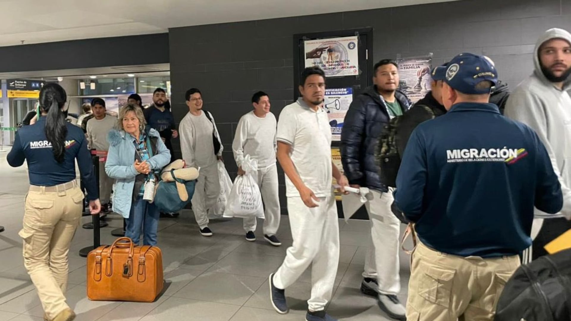 Repatriación de colombianos deportados de EE. UU.