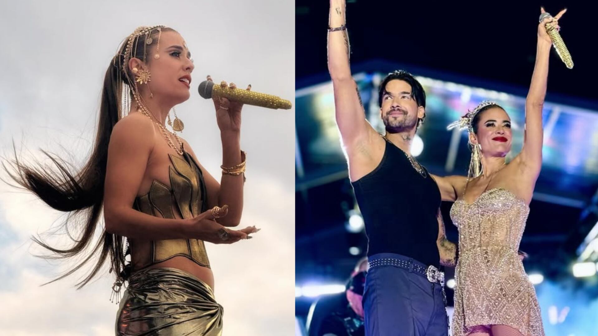 Carolina Ramírez y Carlos Torres