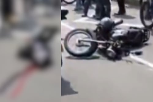 Motociclista murió tras ser arrollado por un camión en la Avenida Guayacanes en Bogotá