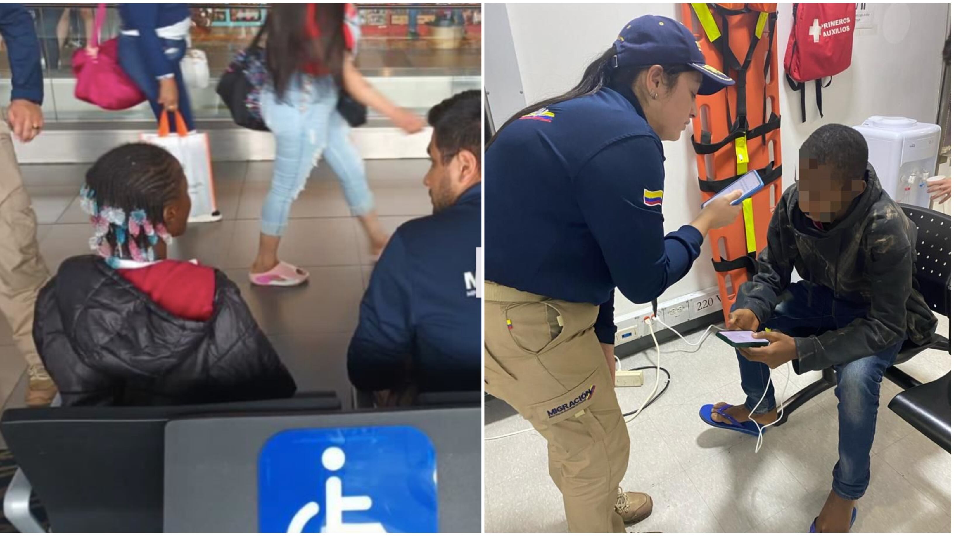 Niños abandonados en El Dorado