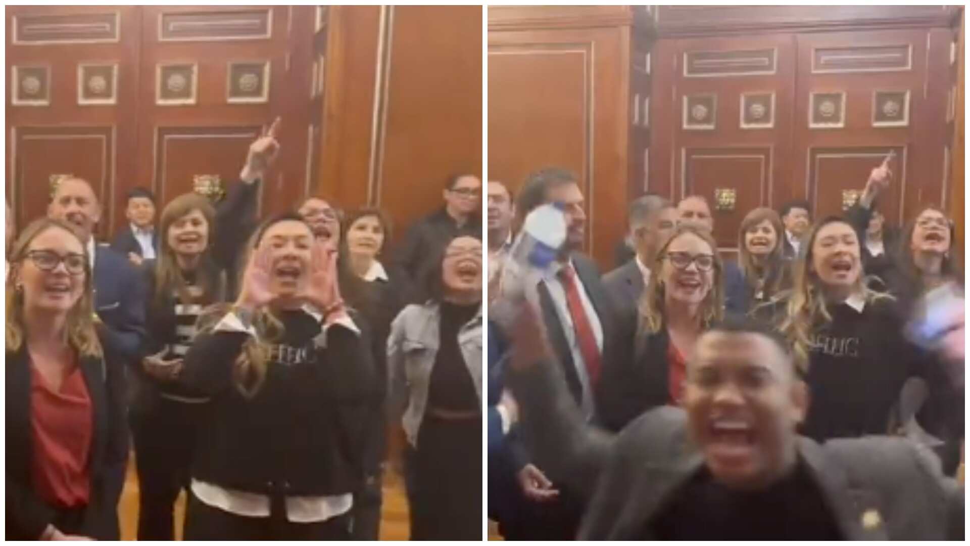 “Parece un circo”: Usuarios se quejaron por las protestas de los congresistas que pidieron garantías (Redes sociales)