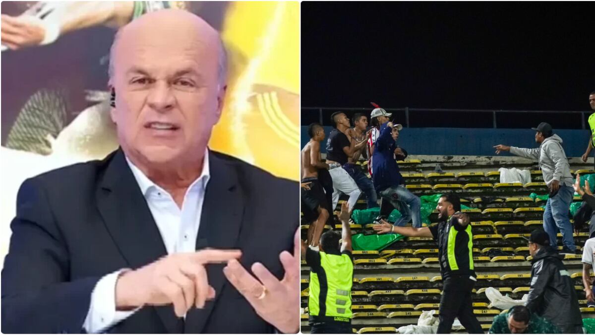 Carlos Antonio Vélez dijo que quedó frío tras consultar por la sanción del Nacional vs Junior