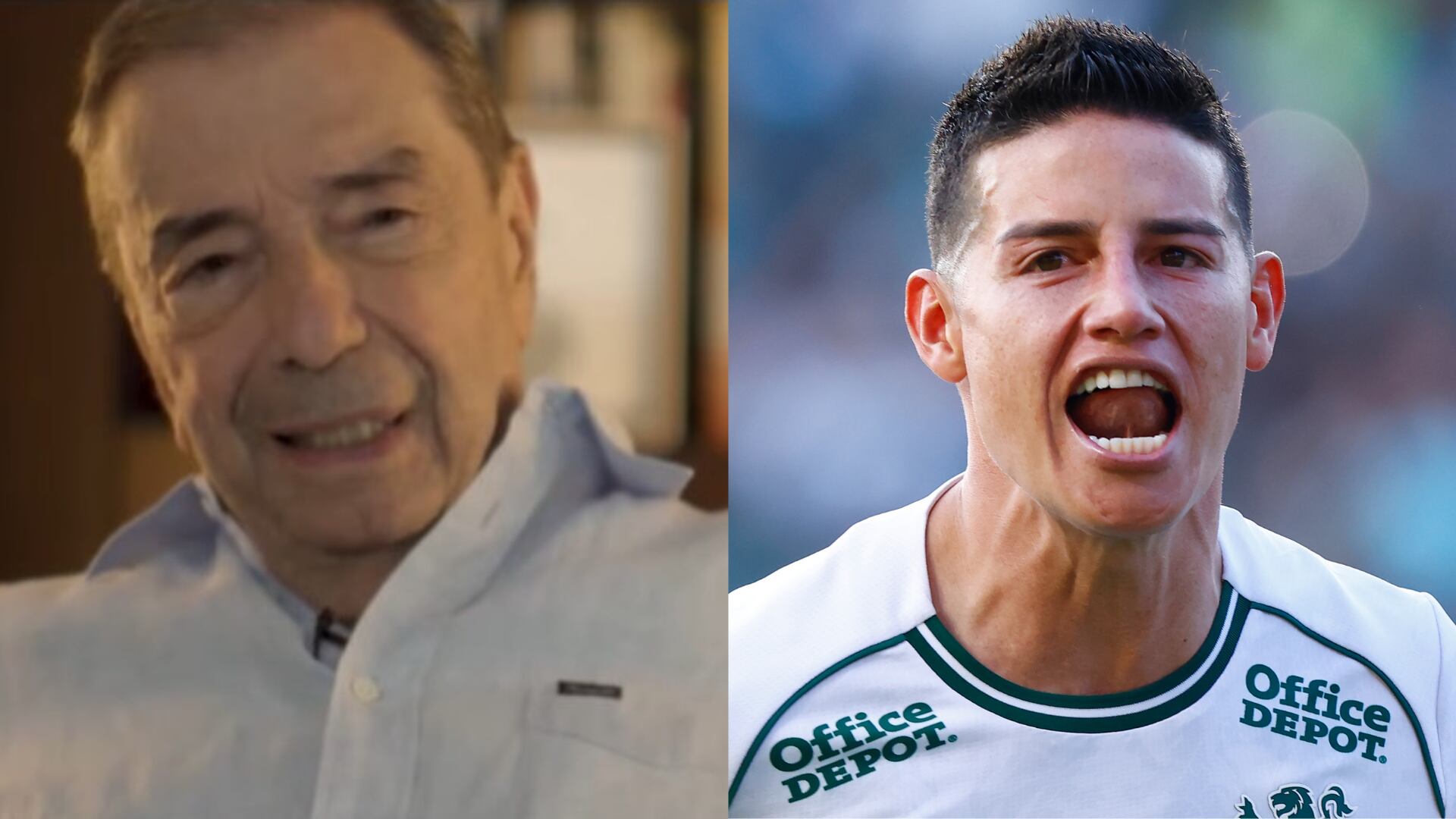 Fuad Char y James Rodríguez - Fotos: Redes sociales y Getty