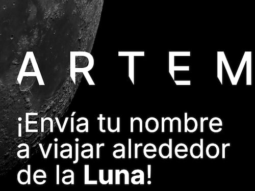 Su nombre en La Luna: la NASA abre convocatoria para que “viaje” en la Misión Artemis II