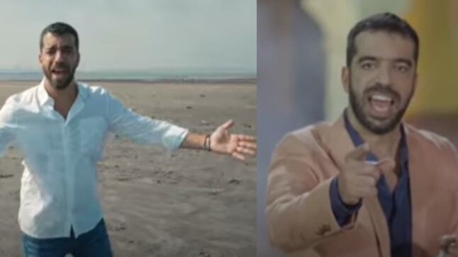 El exsenador Arturo Char en su faceta de cantante.