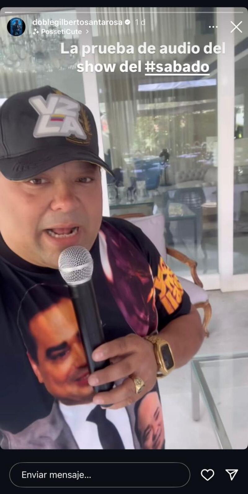 Imitador Yo me llamo.