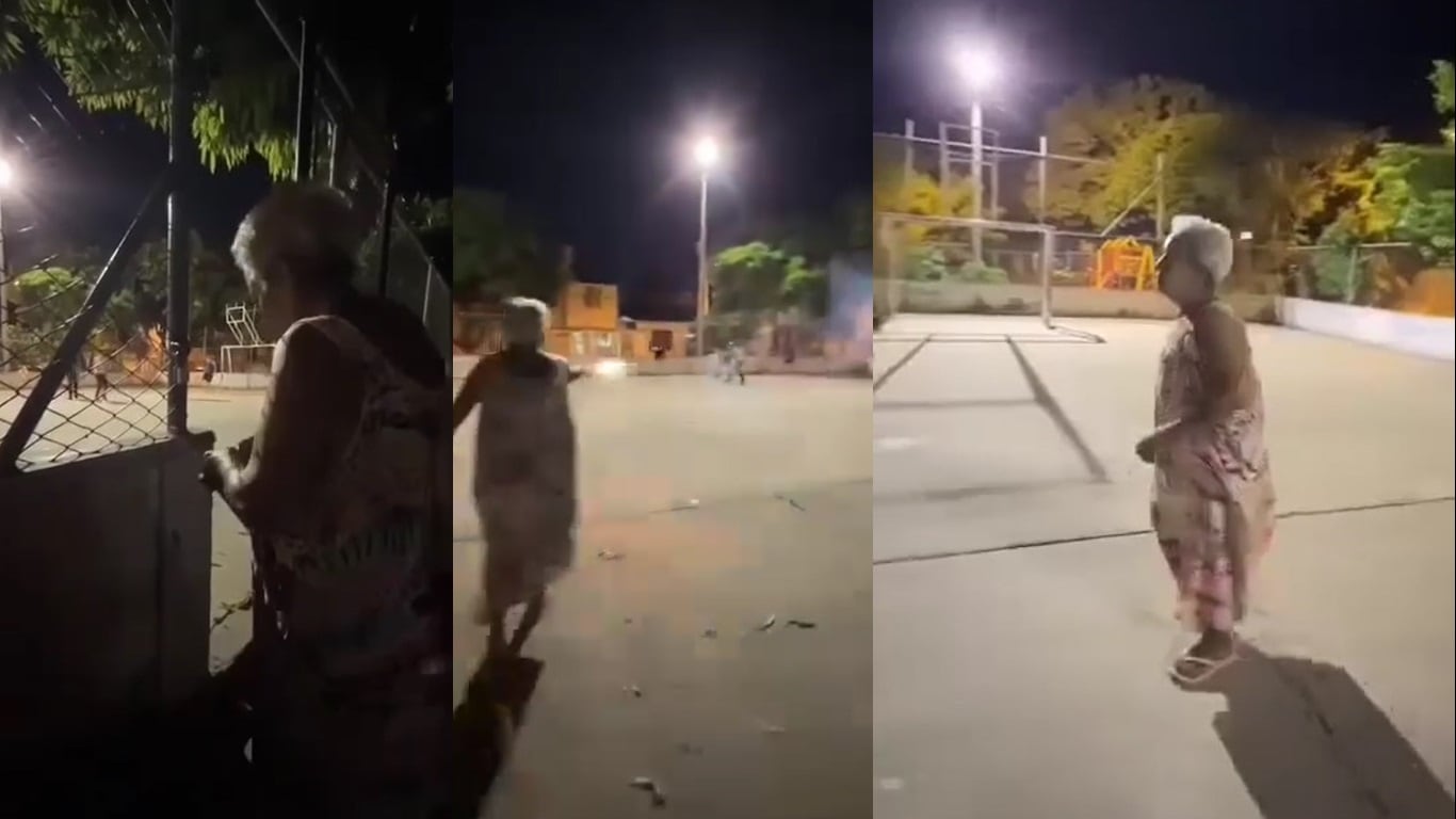 Ante la negatividad de su nieto la abuela decidió sacar sus poderes mágicos y sin fallar ninguno.