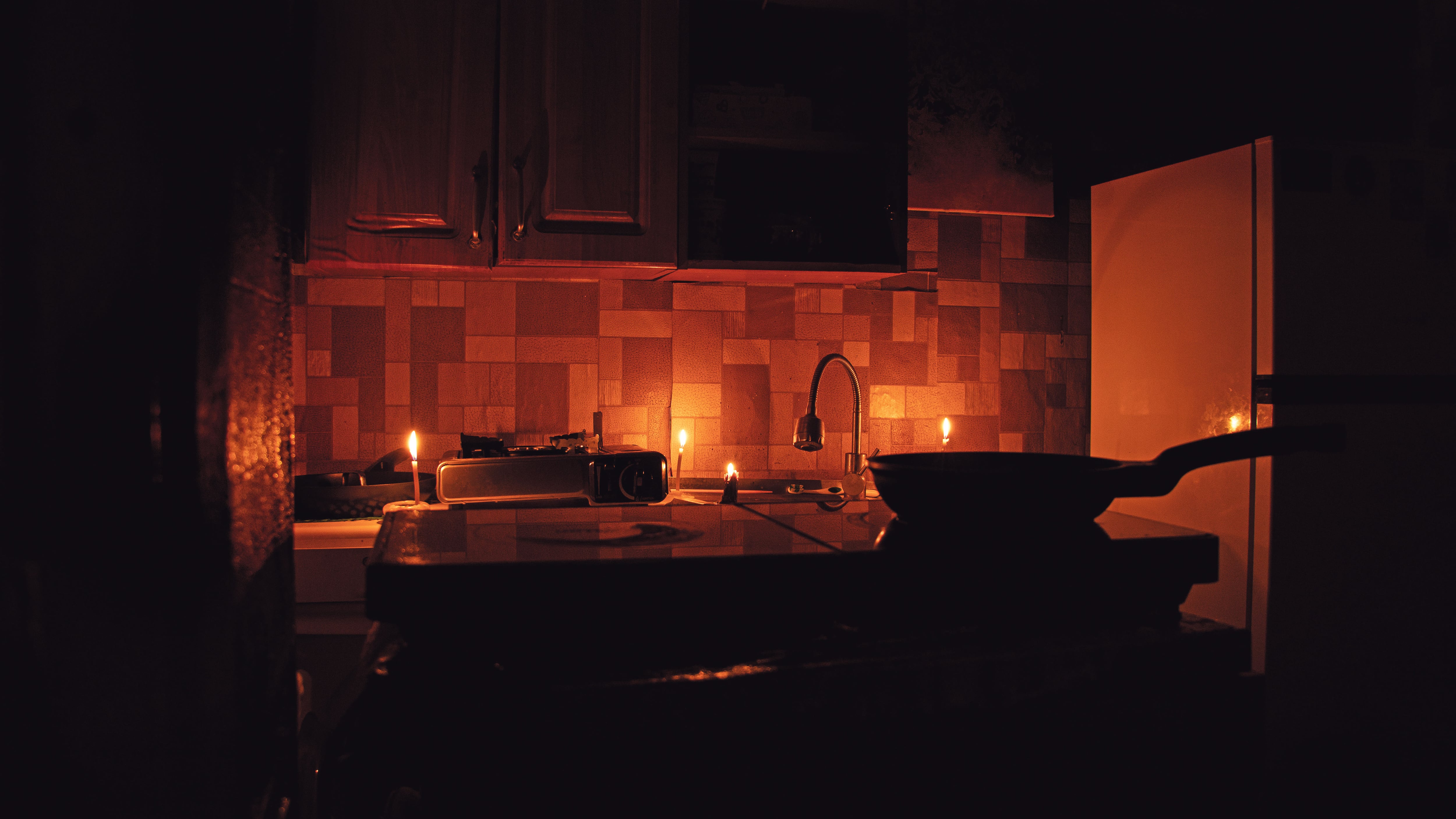 Apagón. Sin luz.