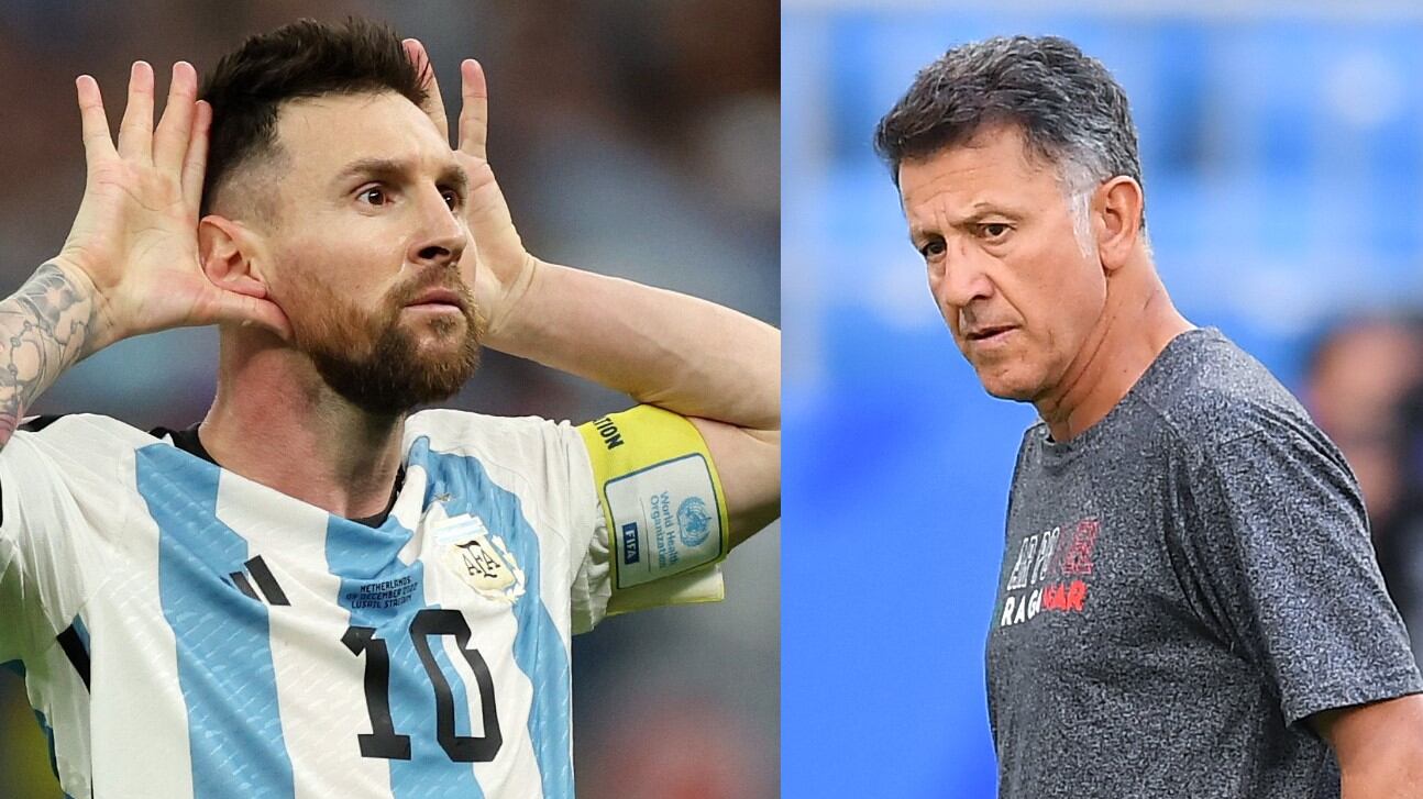 Lionel Messi y juan Carlos Osorio