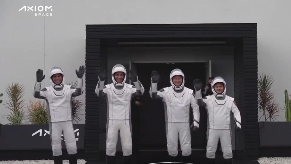 Astronautas Axiom Space