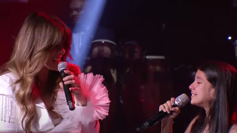 La niña María Camila cantó recordando a su abuelo en La Voz Kids