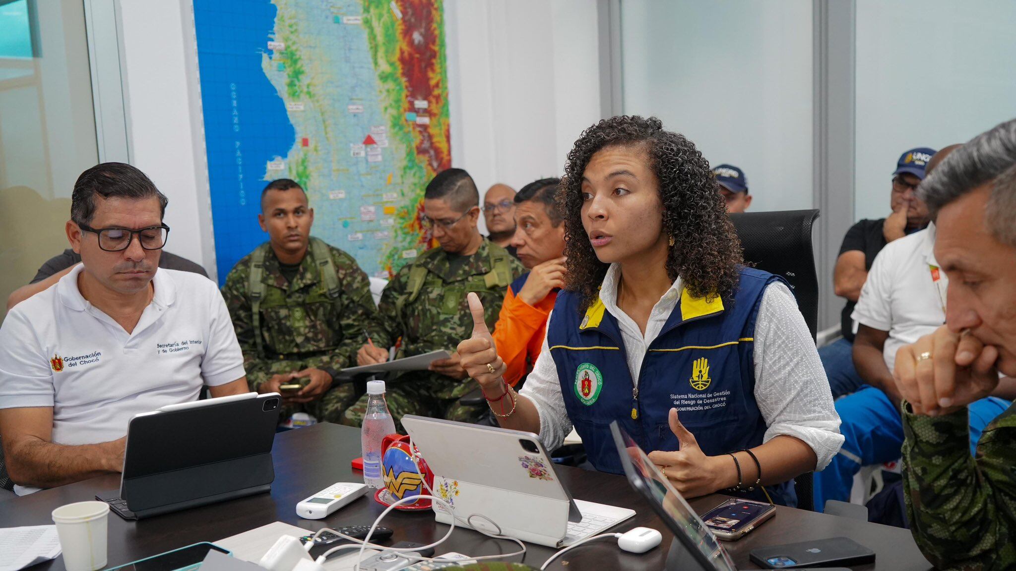 Gobernadora del Chocó Nubia Carolina Córdoba ha solicitado la declaración del estado de conmoción interior.