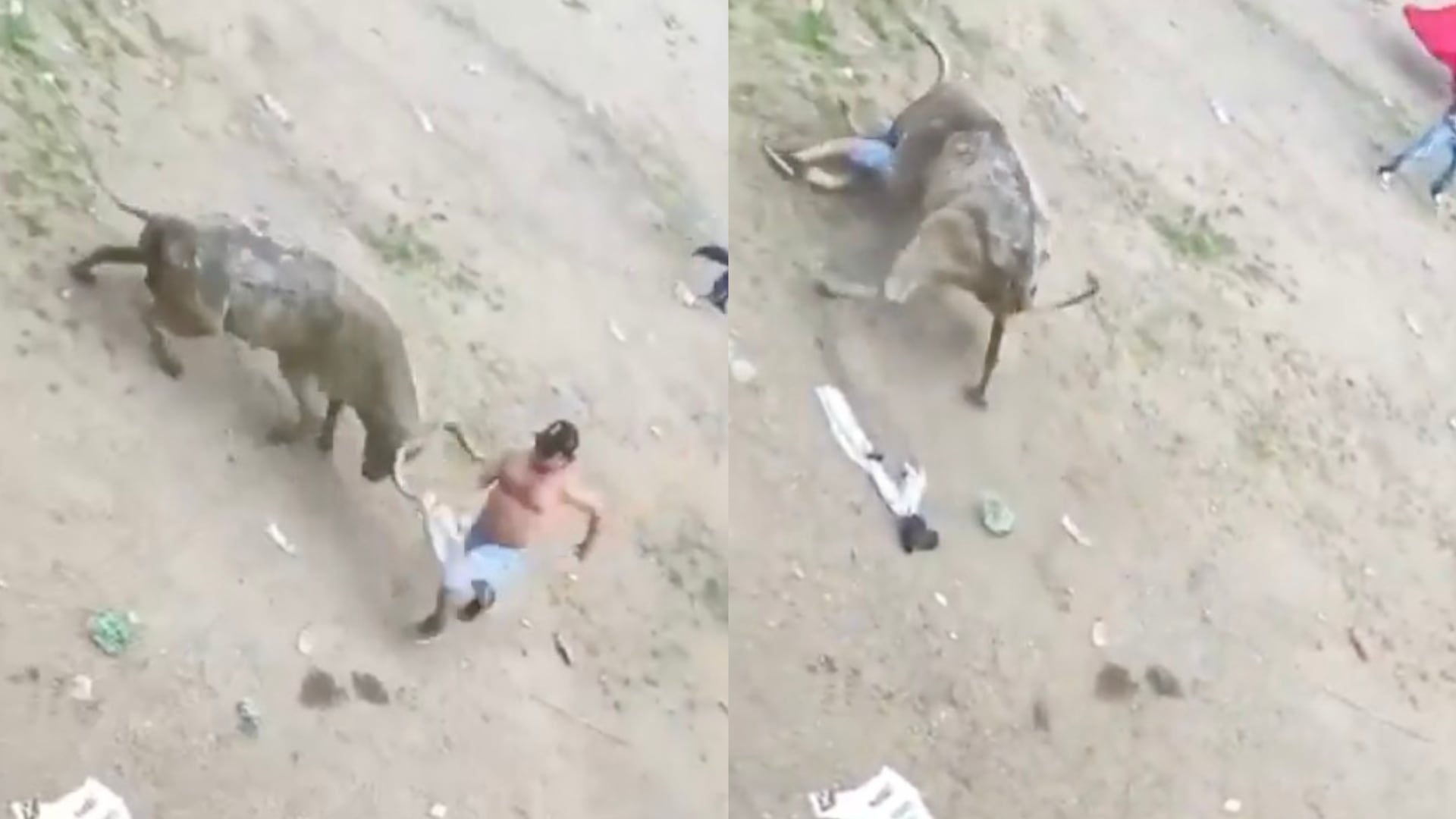 Hombre falleció tras ser embestido por un toro en el Espinal
