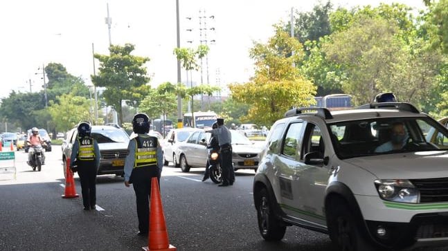 Cambio de vías exentas del pico y placa