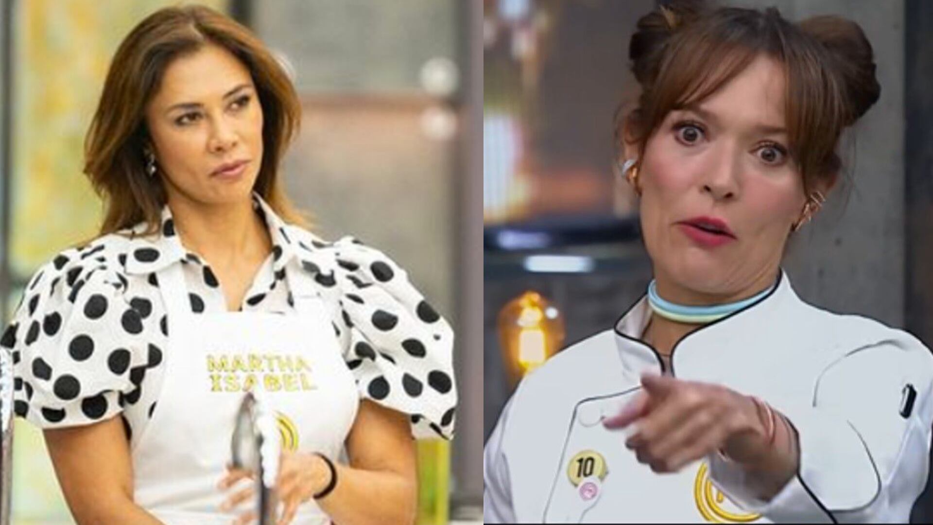 Carolina Acevedo se despidió de Martha Isabel Bolaños en MasterChef Celebrity