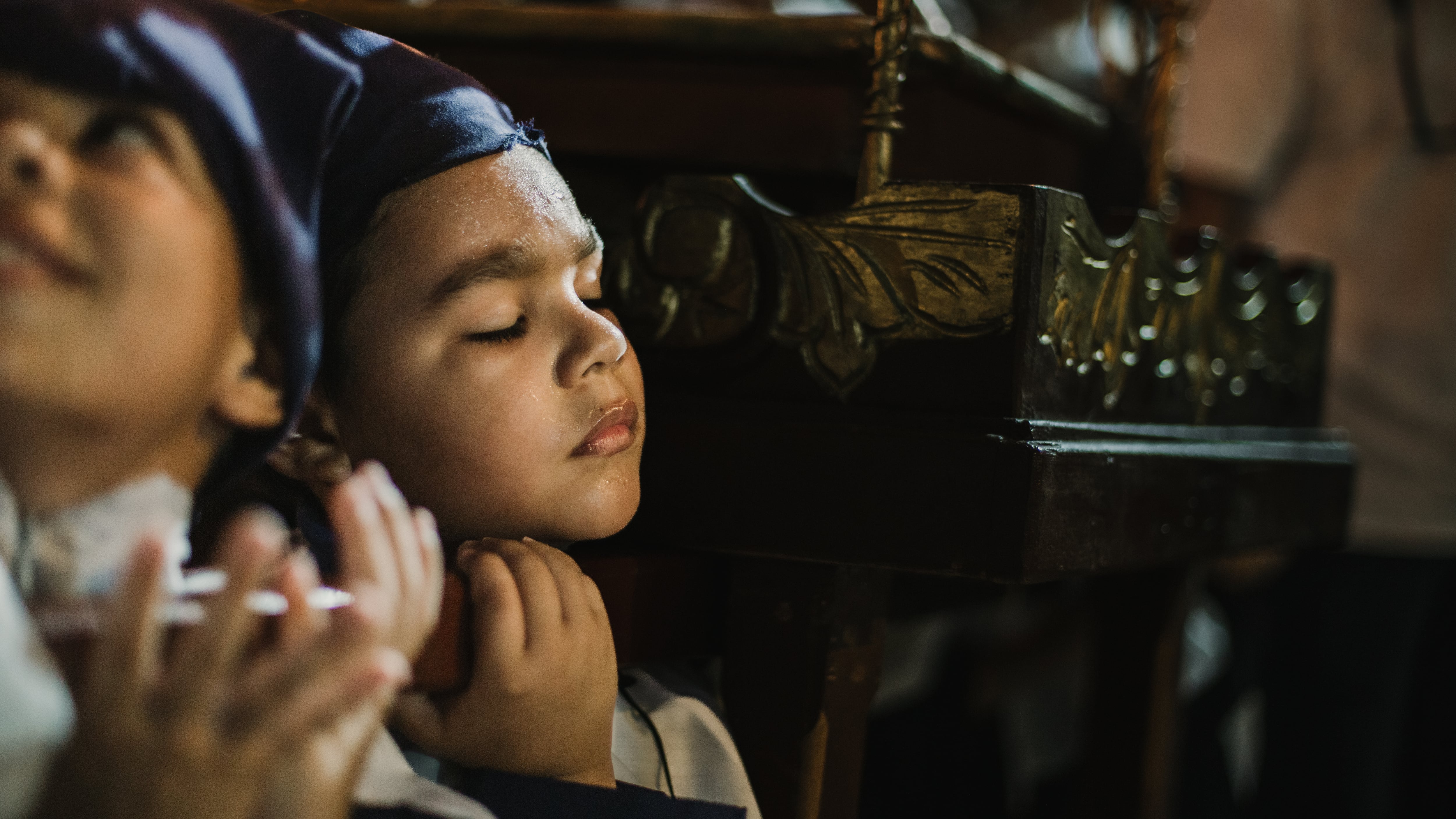 Semana Santica en Mompox, Bolívar. Una réplica de la Semana Santa para los niños.