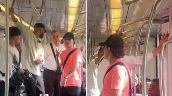 Bajaron a reguetoneros bogotanos que se subieron a cantar la Metro de Medellín