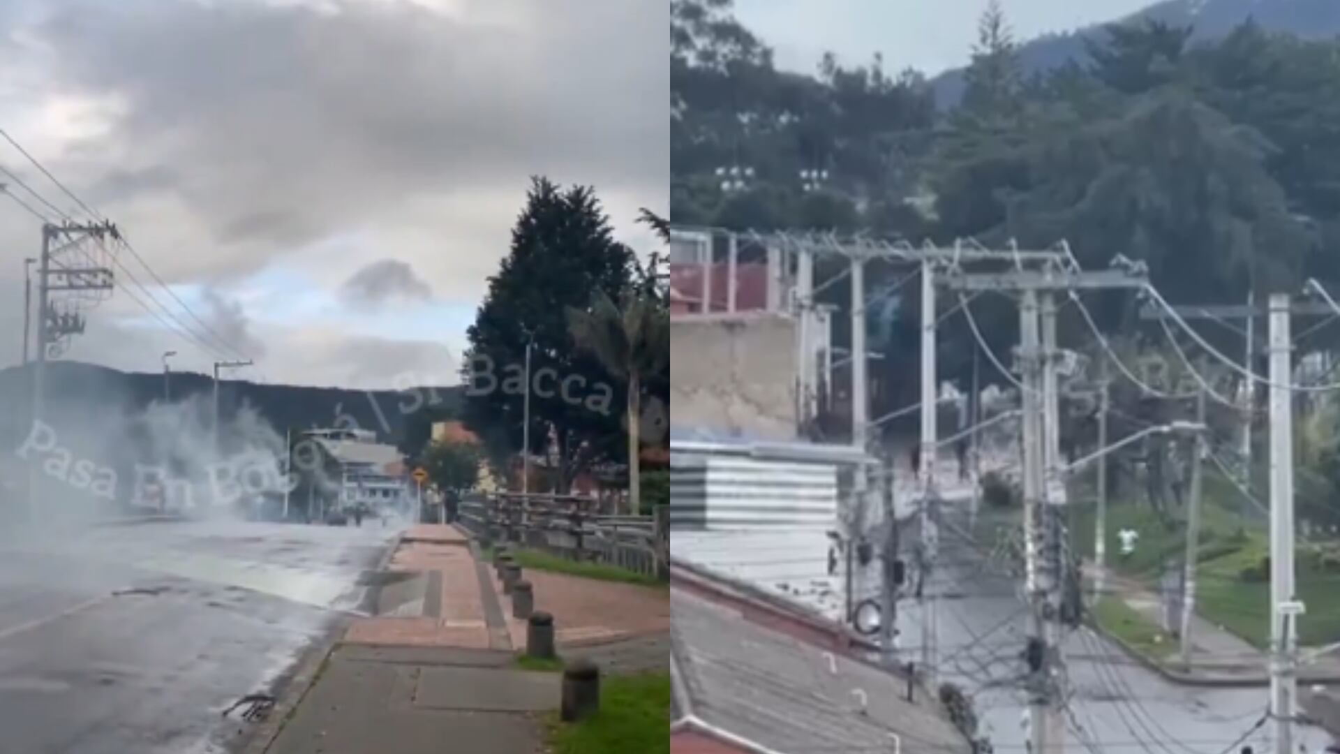 Disturbios en Usaquén por linchamiento a presunto abusador.