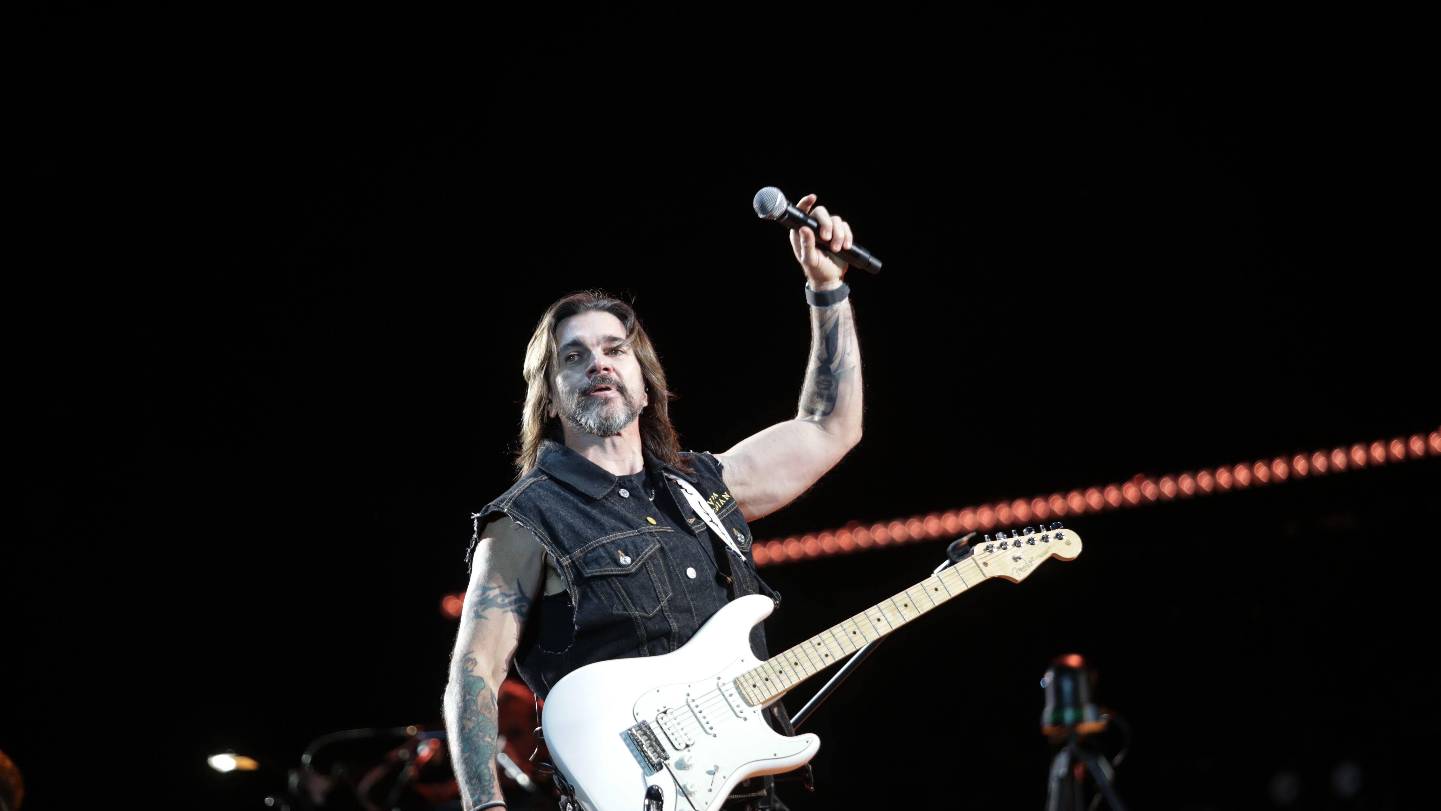 Juanes, en vivo en el Festival Cordillera en el Parque Simón Bolívar de Bogotá
