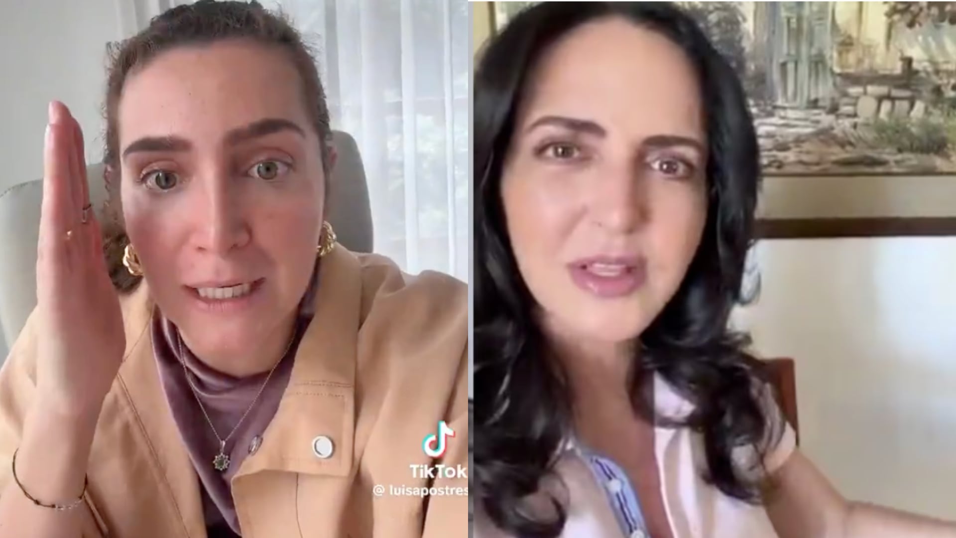 Luisa Postres, hija de María Fernanda Cabal