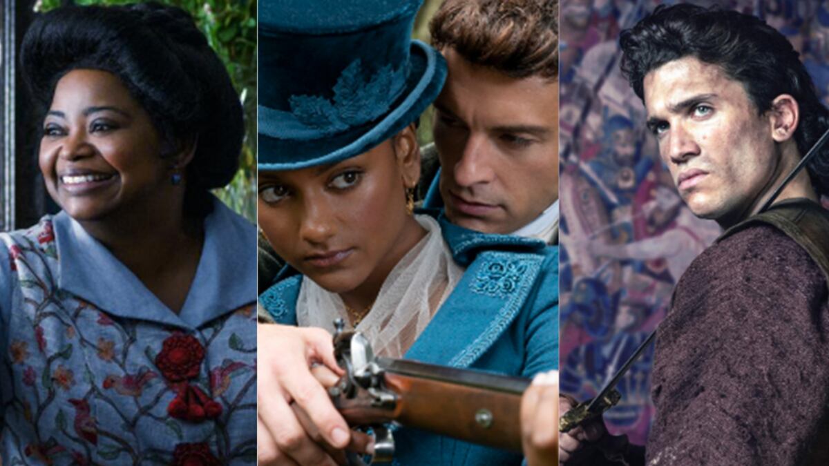 Imágenes de los poster oficiales de las series de época que no fueron tan populares como 'Bridgerton'.