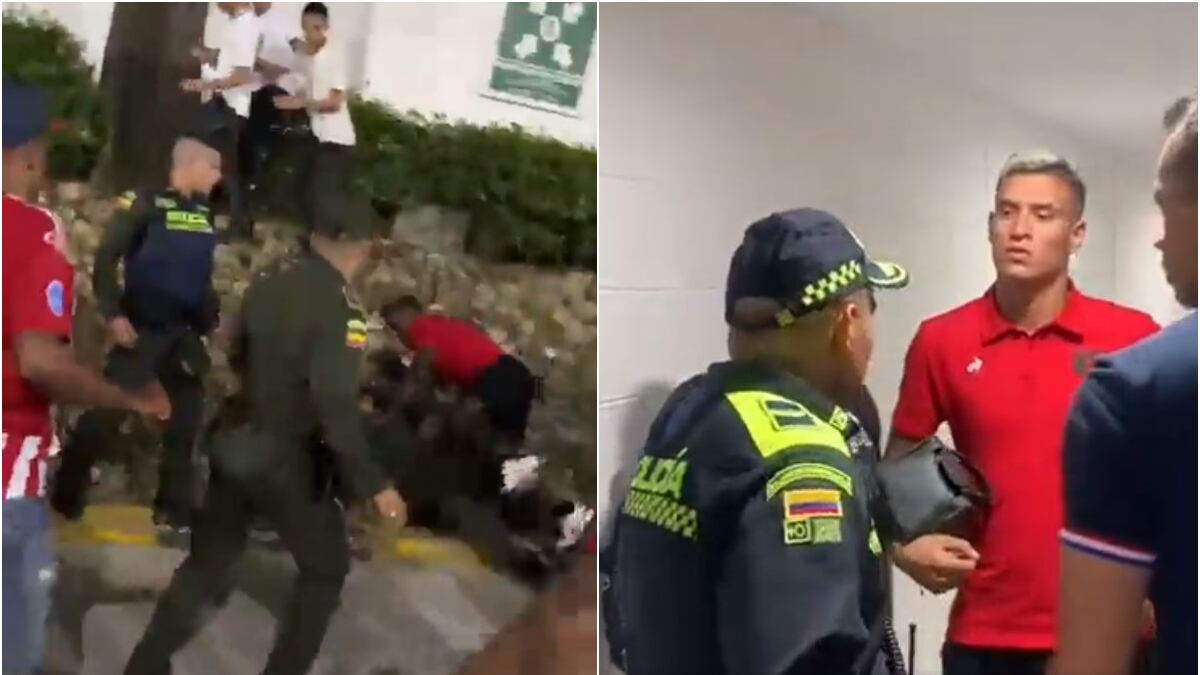 América vs Policía, hasta la madrugada siguió todo: versión de las autoridades