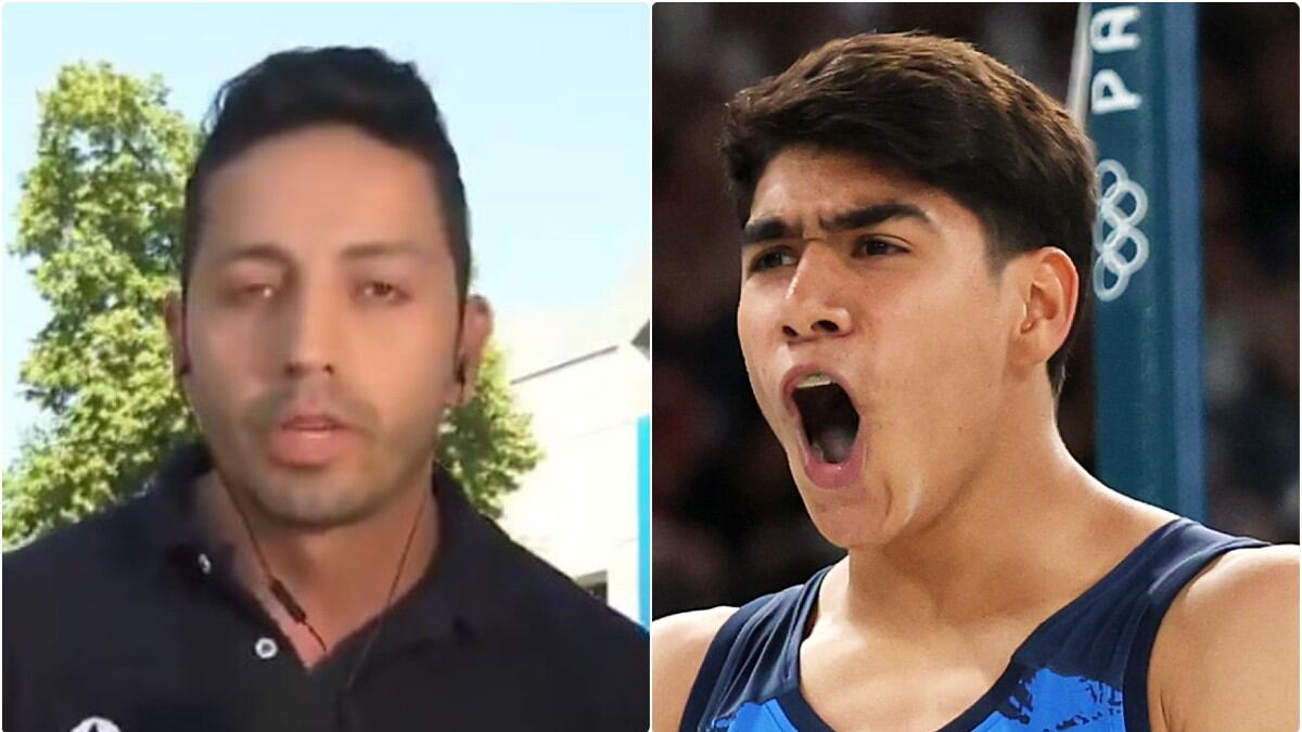 Periodista colombiano de RTVC dijo enormes burradas en vivo por medalla de Ángel Barajas