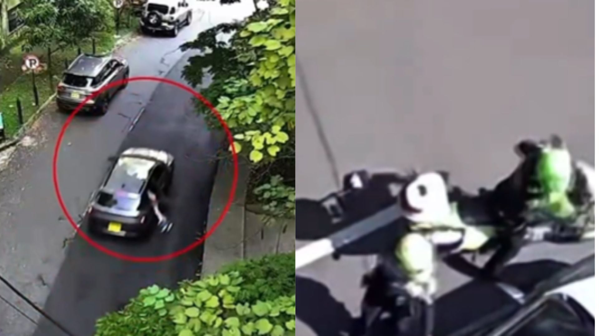 Intento de secuestro en Medellín