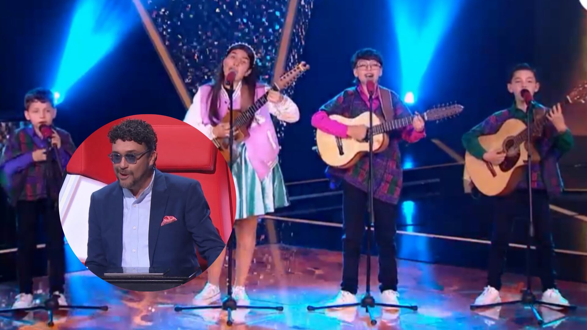 ‘Los Carranga Kids’ enaltecieron la vida de Jorge Velosa en la semifinal de ‘La Voz Kids’