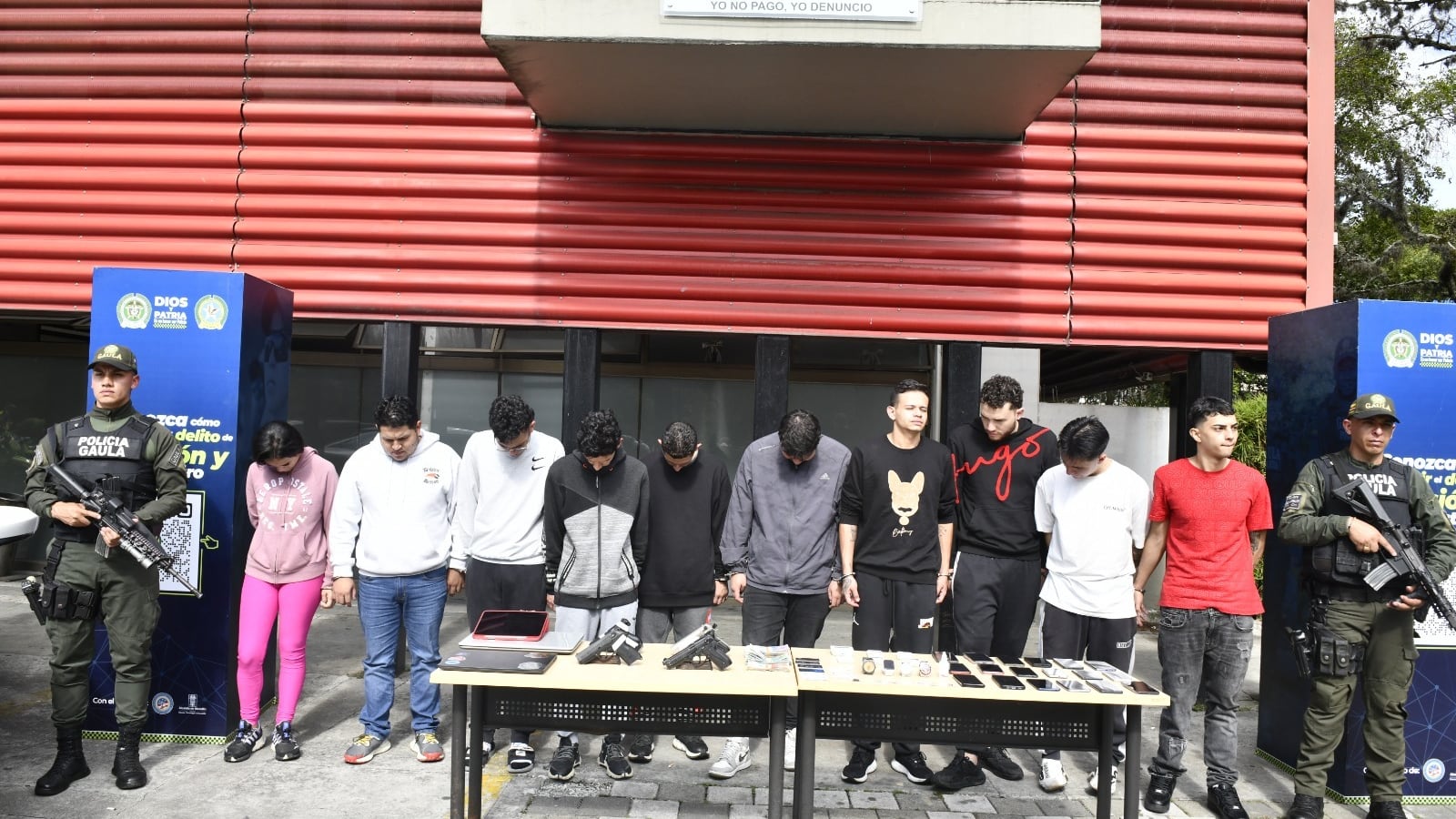 Cae banda que secuestraba extranjeros en Medellín