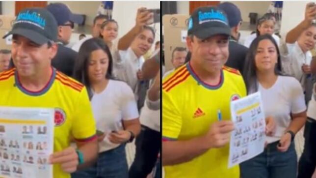 Foto Alejandro Char exhibió su voto por Abelardo de la Espriella y lanzó críticas al Gobierno Nacional.