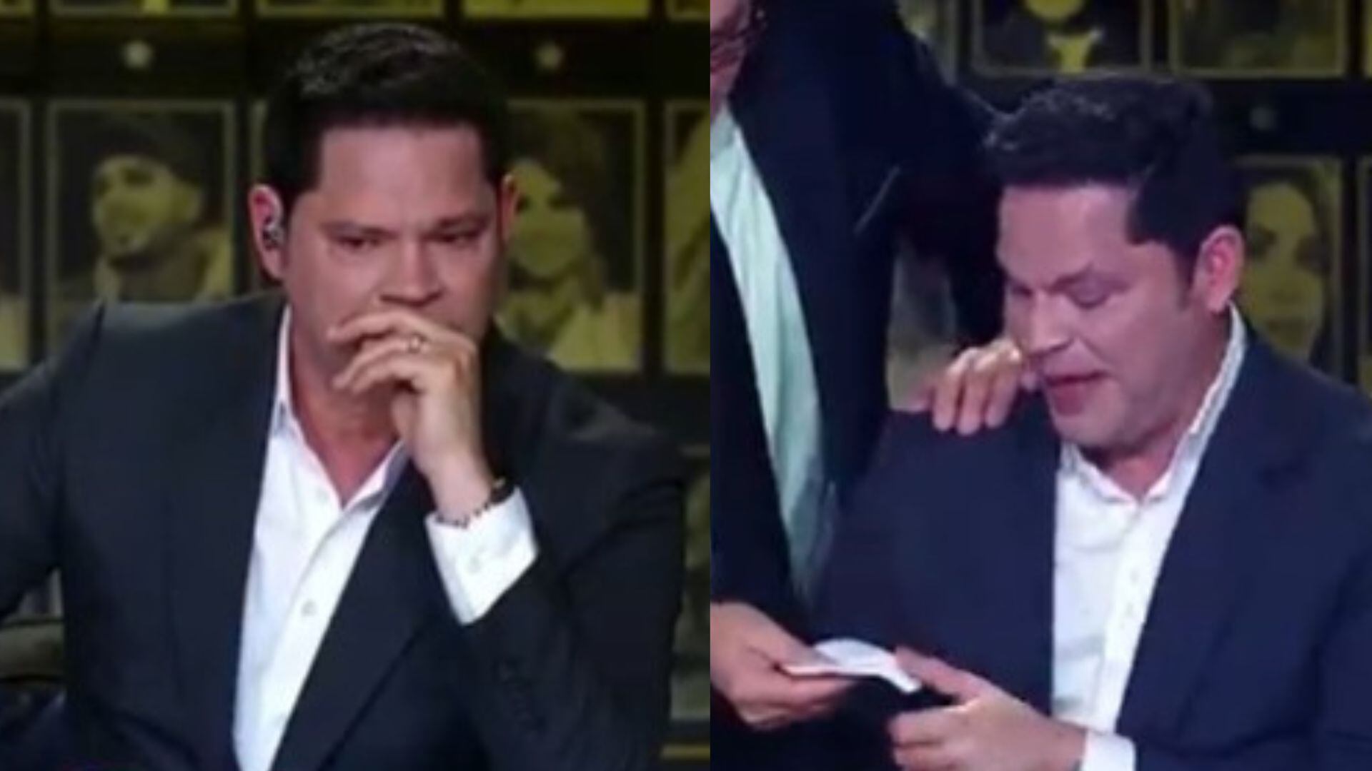 Rey Ruiz se puso a llorar en plena emisión de Yo Me Llamo por presentación de imitadora
