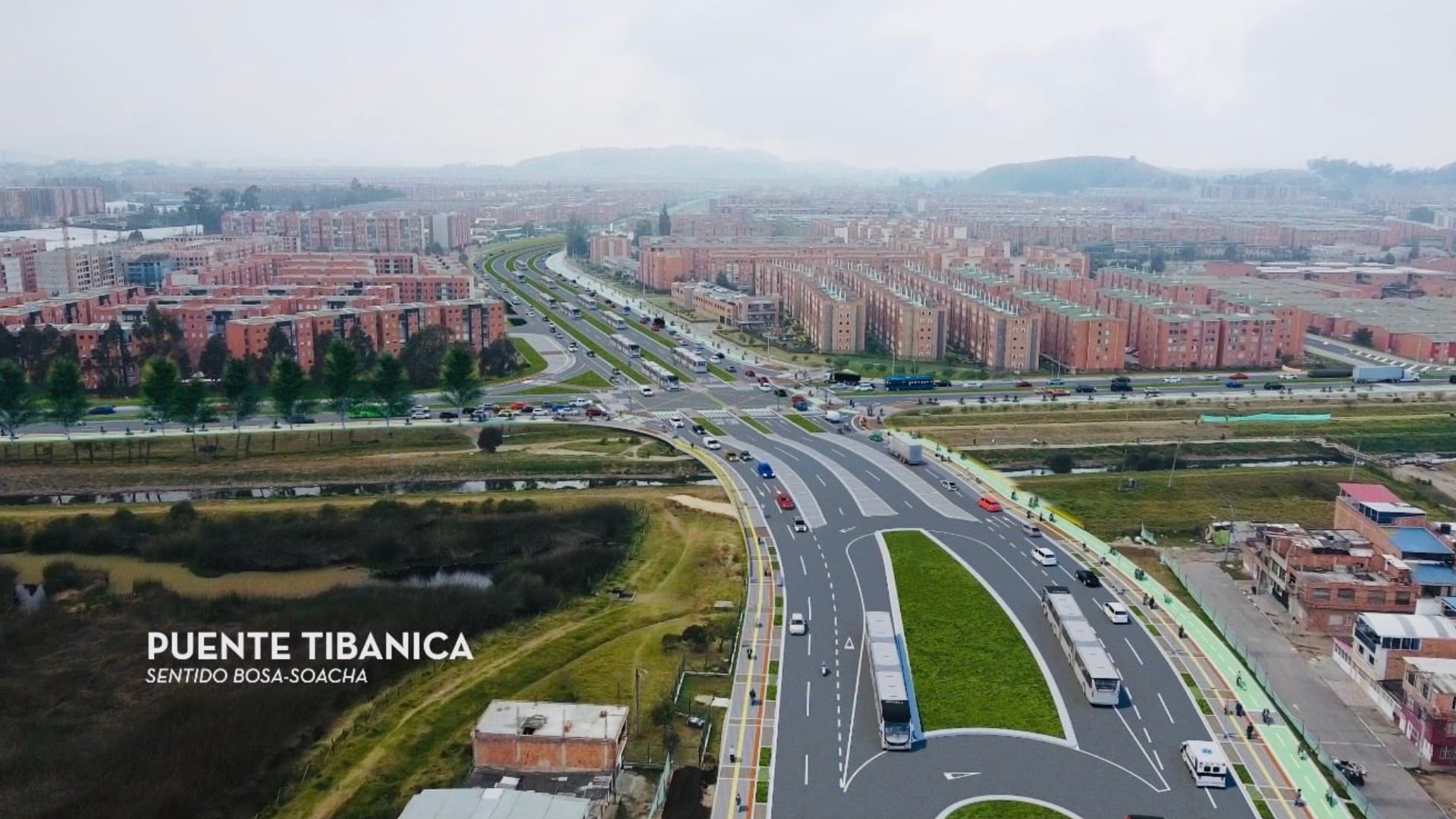 Puente Tibanica: la obra que transformará la conexión entre Bosa y Soacha